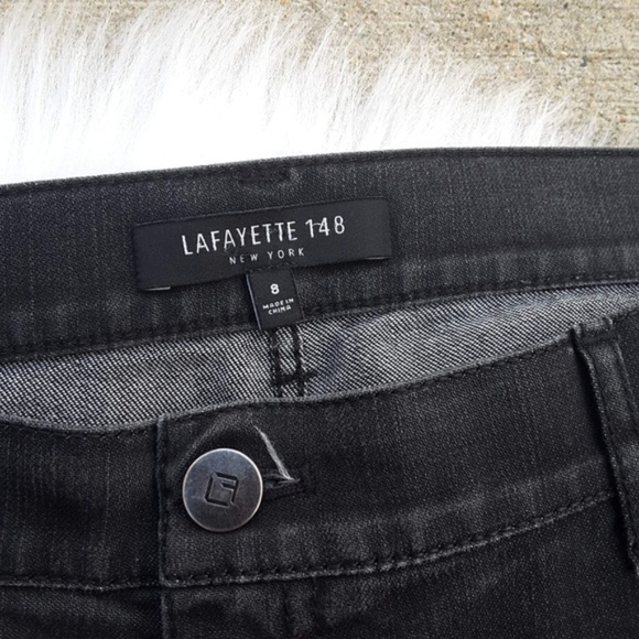 LAFAYETTE 148 new york  EUC Skinny Jeans SZ 8 - Picture 2 of 4
